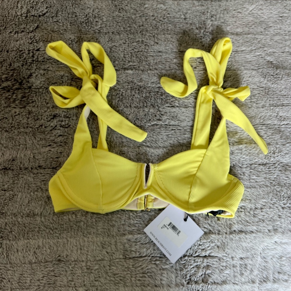Beach Riot yellow top